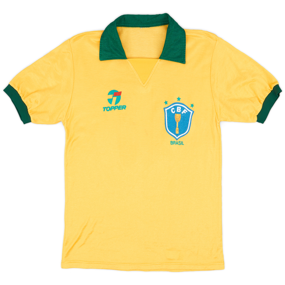 1990 Brazil Home Shirt #11 - 8/10 - (M)