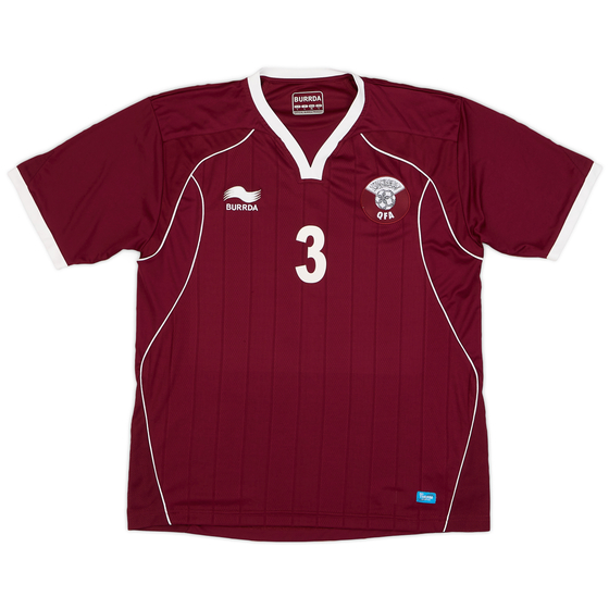 2010 Qatar Home Shirt #3 - 9/10 - (L)