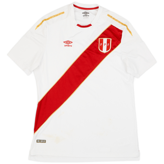 2018 Peru Home Shirt - 6/10 - (XL)