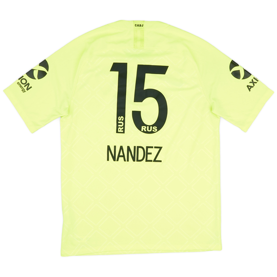 2018-19 Boca Juniors Third Shirt Nandez #15 - 8/10 - (M)