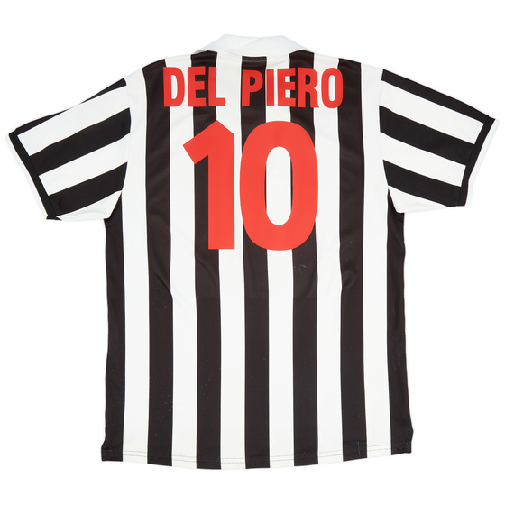 1998-99 Juventus Home Shirt Del Piero #10 - 8/10 - (XL)