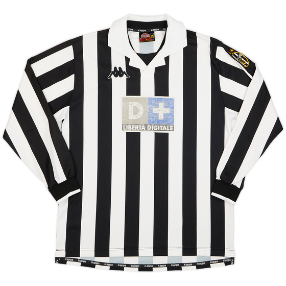 1998-99 Juventus Home L/S Shirt - 5/10 - (XL)