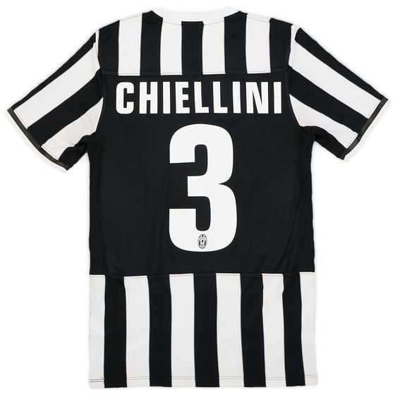 2013-14 Juventus Home Shirt Chiellini #3 - 8/10 - (S)