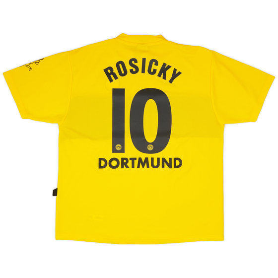 2002-03 Borussia Dortmund Home Shirt Rosicky #10 - 9/10 - (XXL)