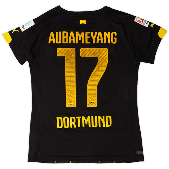 2014-16 Borussia Dortmund Away Shirt Aubameyang #17 - 6/10 - (S)