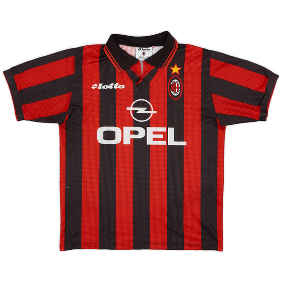 1997-98 AC Milan Home Shirt - 9/10 - (S)