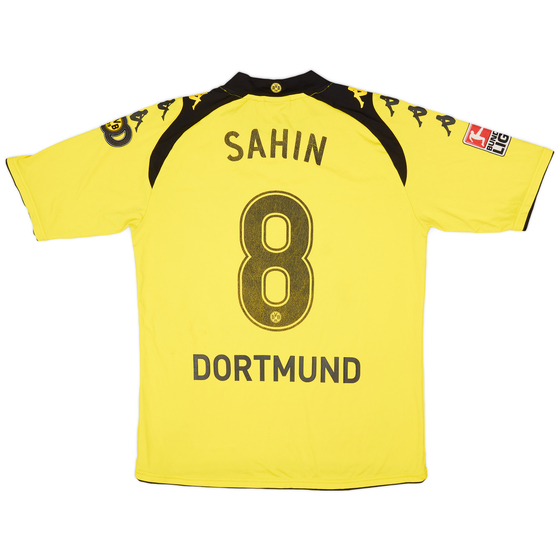2009-10 Borussia Dortmund Home Shirt Sahin #8 - 7/10 - (XL)