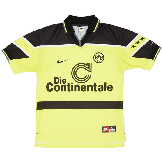 1997-98 Borussia Dortmund Home Champions League Sieger '97 Shirt - 8/10 - (S)