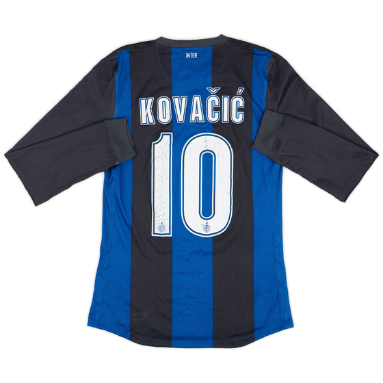 2012-13 Inter Milan Authentic Home L/S Shirt Kovacic #10 - 5/10 - (M)