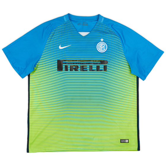 2016-17 Inter Milan Third Shirt - 9/10 - (XXL)