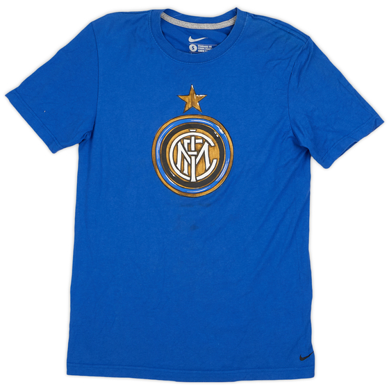 2011-12 Inter Milan Nike Graphic Tee - 9/10 - (S)