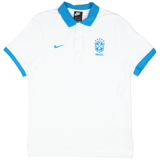 2019-20 Brazil Nike Polo Shirt - 9/10 - (XL)