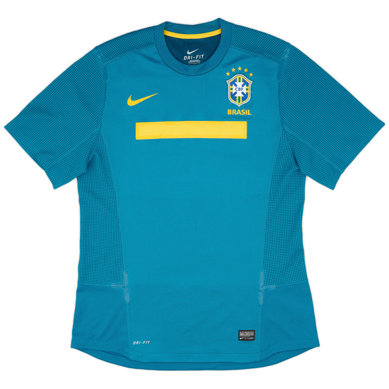 2011 Brazil Player Issue Away Shirt - 9/10 - (XL)