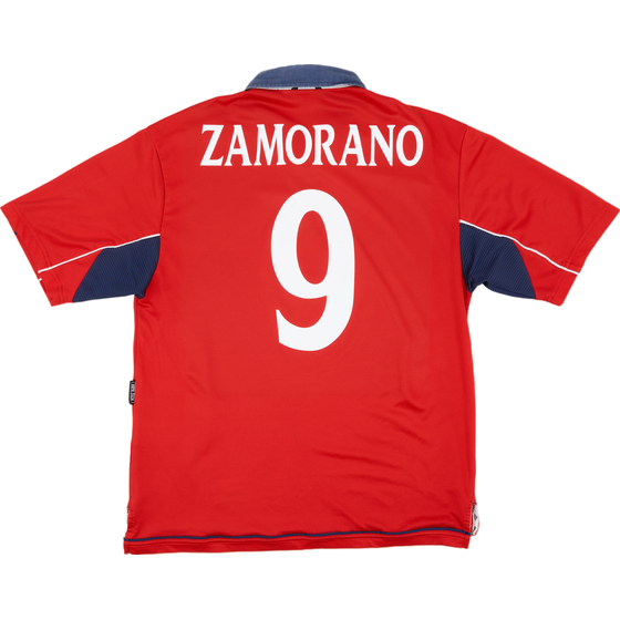 2000-01 Chile Home Shirt Zamorano #9 - 7/10 - (XL)