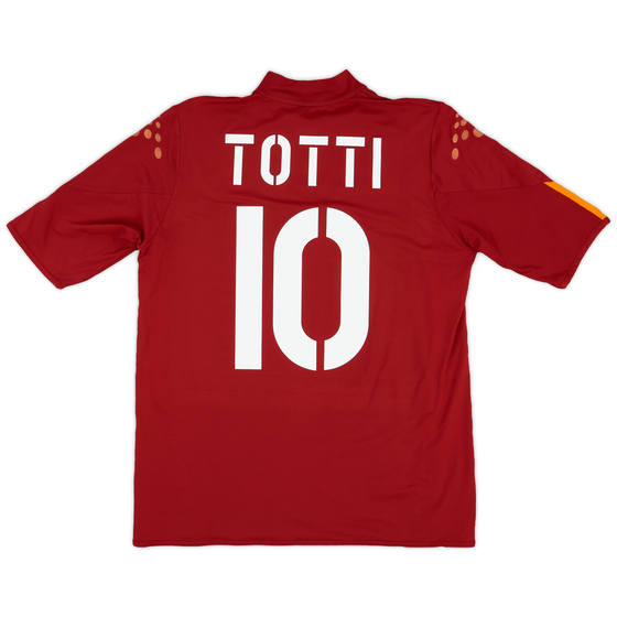 2004-05 Roma Home Shirt Totti #10 - 7/10 - (XL)