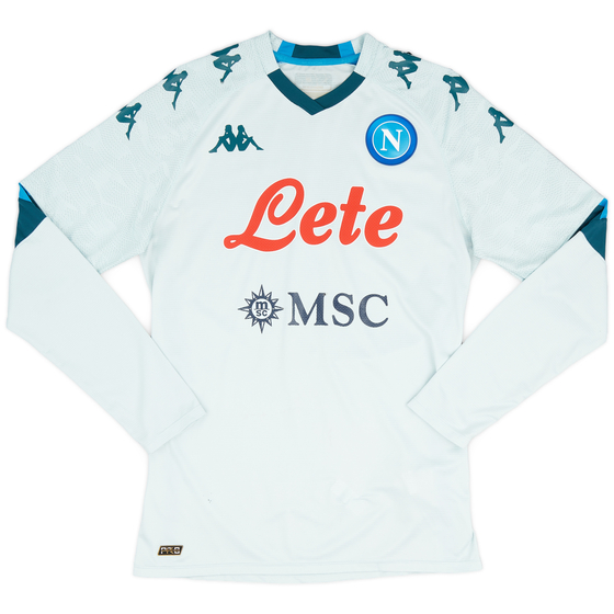 2020-21 Napoli Away L/S Shirt - 7/10 - (M)