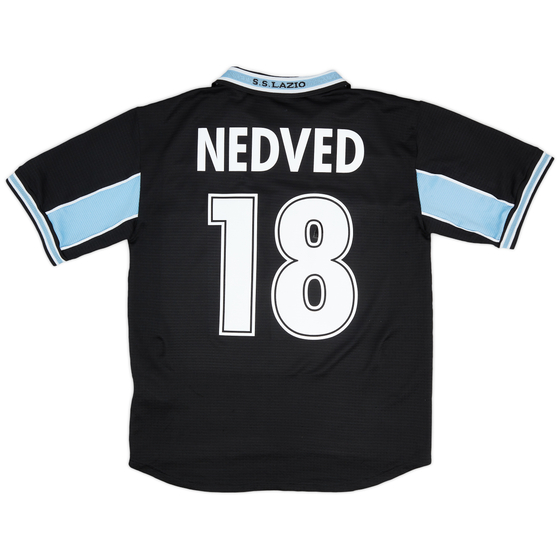 1998-99 Lazio Away Shirt Nedved #18 - 8/10 - (XL)