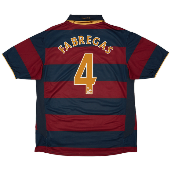 2007-08 Arsenal Third Shirt Fabregas #4 - 5/10 - (L)