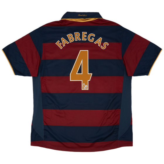 2007-08 Arsenal Third Shirt Fabregas #4 - 8/10 - (L)