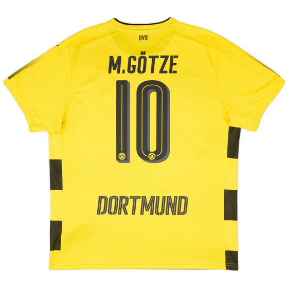 2017-18 Borussia Dortmund Home Shirt M.Gotze #10 - 10/10 - (XL)
