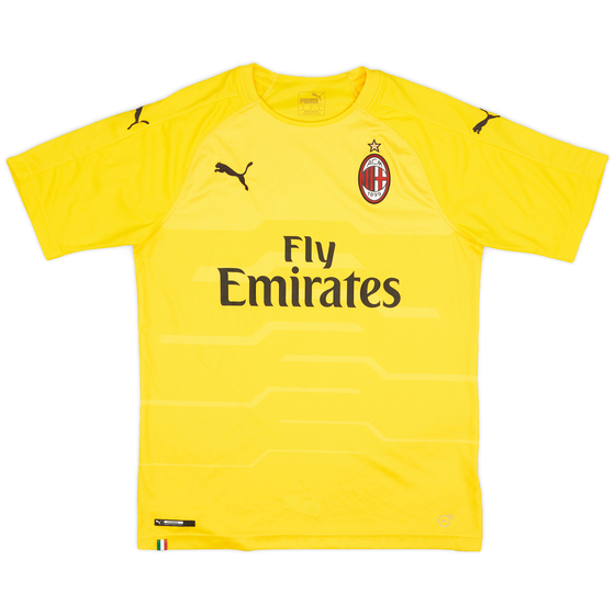 2018-19 AC Milan GK Shirt - 8/10 - (M)