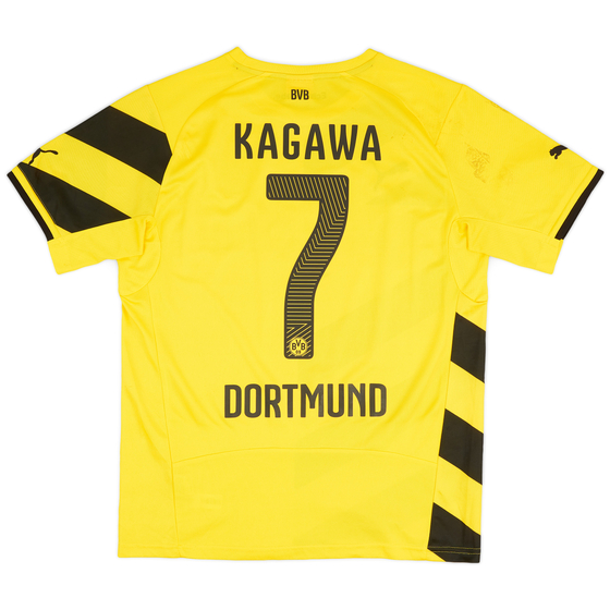 2014-15 Borussia Dortmund Home Shirt Kagawa #7 - 6/10 - (M)
