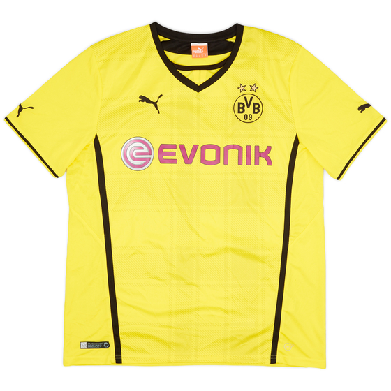 2013-14 Borussia Dortmund Home Shirt - 10/10 - (XL)