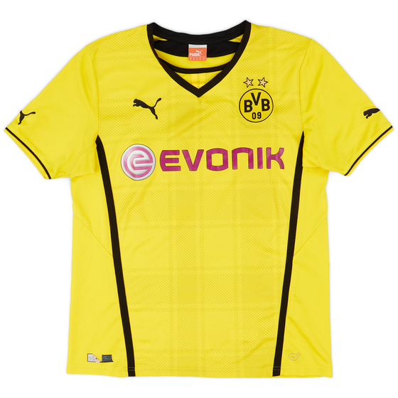 2013-14 Borussia Dortmund Home Shirt - 6/10 - (M)