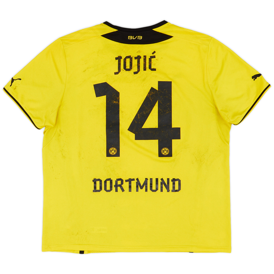 2013-14 Borussia Dortmund Home Shirt Jojić #14 - 3/10 - (XL)