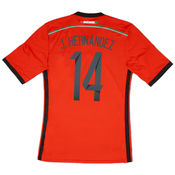 2014-15 Mexico Away Shirt J. Hernandez #14 - 9/10 - (M)