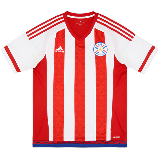 2015 Paraguay Copa America Home Shirt - 9/10 - (M)
