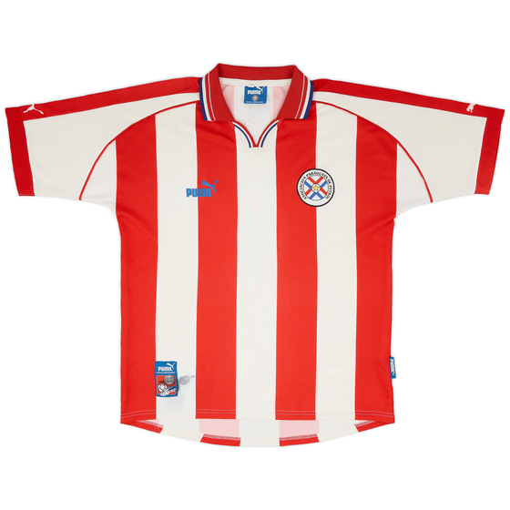 2000-02 Paraguay Home Shirt - 7/10 - (XL)
