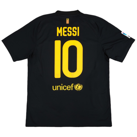 2011-12 Barcelona Away Shirt Messi #10 - 9/10 - (L)
