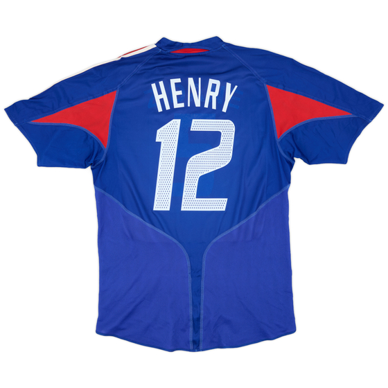 2004-06 France Home Shirt Henry #12 - 5/10 - (L)