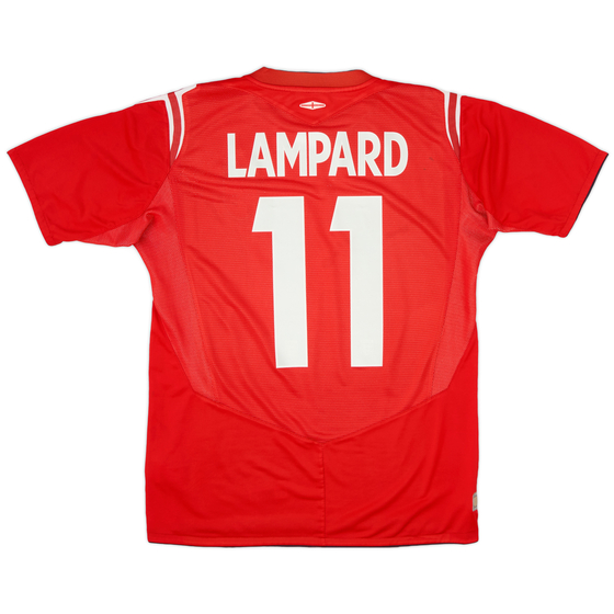 2004-06 England Away Shirt Lampard #11 - 5/10 - (L)