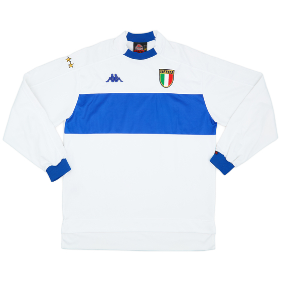1998-00 Italy Away L/S Shirt - 9/10 - (L)