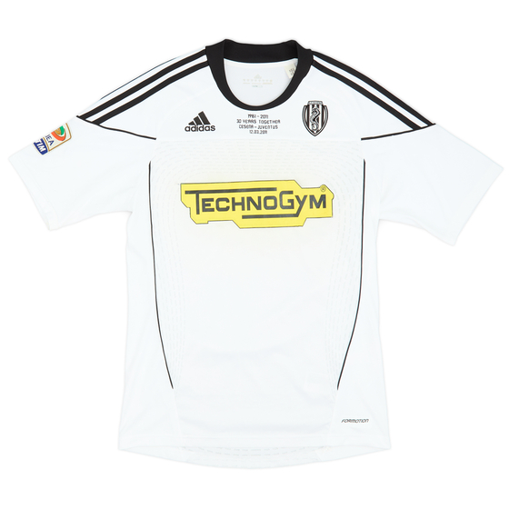 2010-11 Cesena 'vs Juventus' Home Shirt - 5/10 - (M)