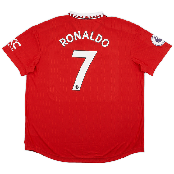 2022-23 Manchester United Authentic Home Shirt Ronaldo #7 (XXL)