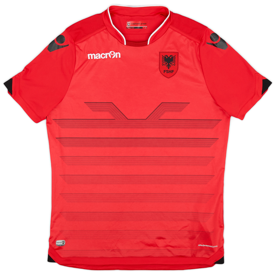 2016 Albania Home Shirt - 9/10 - (L)