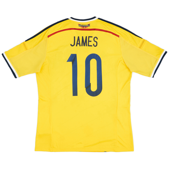 2014-15 Colombia Home Shirt James #10 - 6/10 - (L)