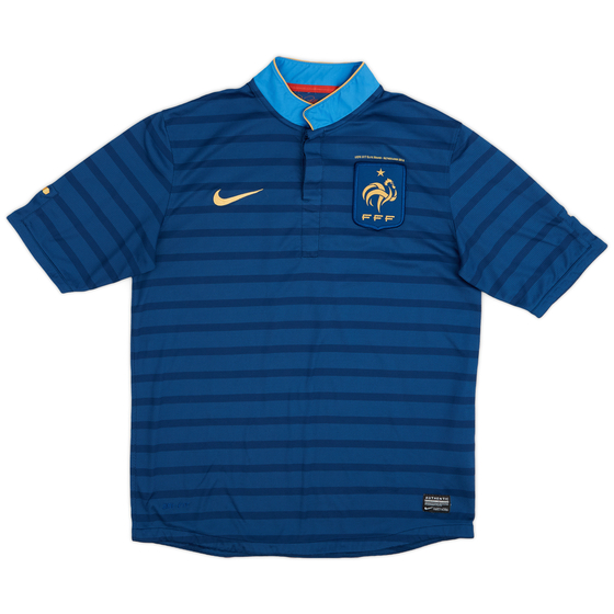 2012-13 France 'UEFA U17 Elite Round' Home Shirt - 9/10 - (M)