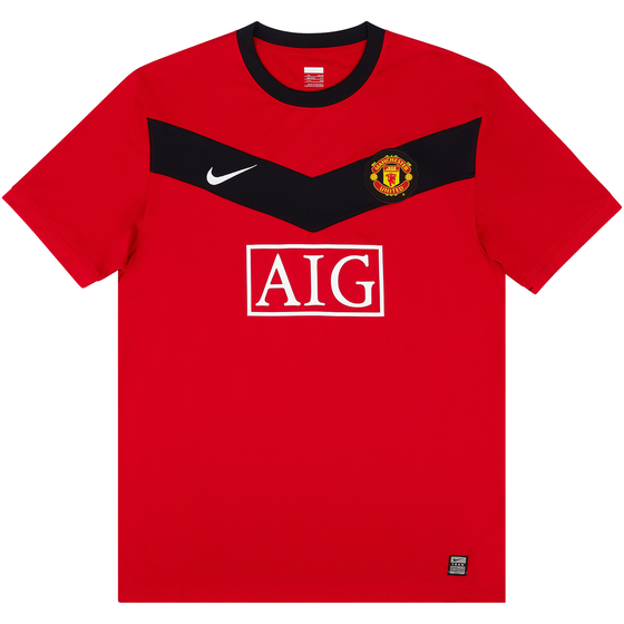 2009-10 Manchester United Player Issue Home Shirt XXL