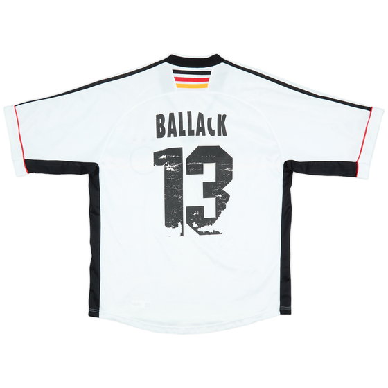 1998-00 Germany Home Shirt Ballack #13 - 4/10 - (L)