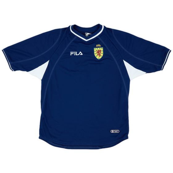 2000-02 Scotland Home Shirt - 10/10 - (XL.Boys)