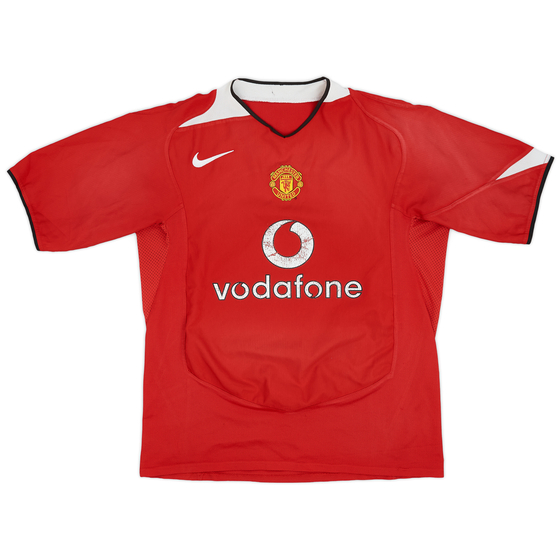 2004-06 Manchester United Home Shirt - 5/10 - (L)
