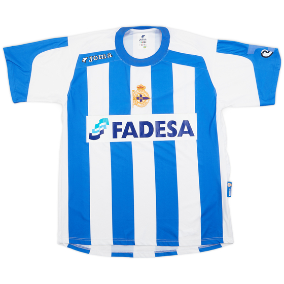 2005-06 Deportivo Home Shirt - 7/10 - (XL)