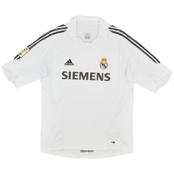 2005-06 Real Madrid Home Shirt - 9/10 - (L)