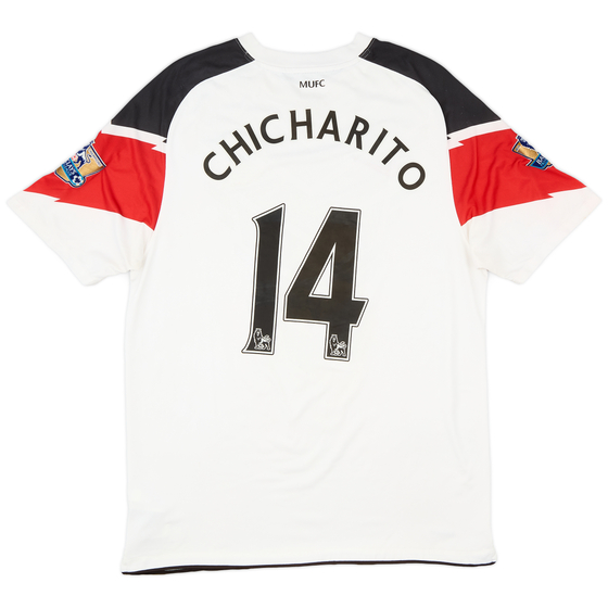 2010-12 Manchester United Away Shirt Chicharito #14 - 8/10 - (L)