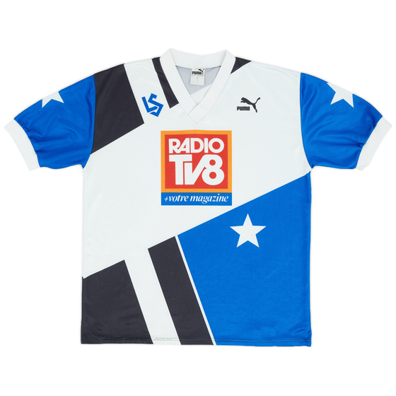 1990-91 Lausanne-Sports Home Shirt - 8/10 - (XL)