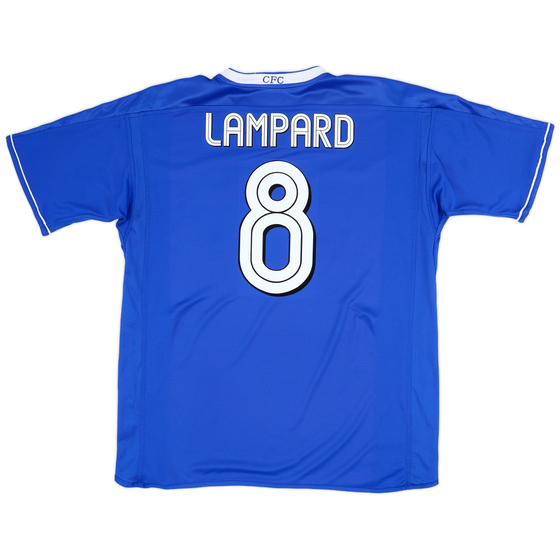 2003-05 Chelsea Home Shirt Lampard #8 - 9/10 - (XL)